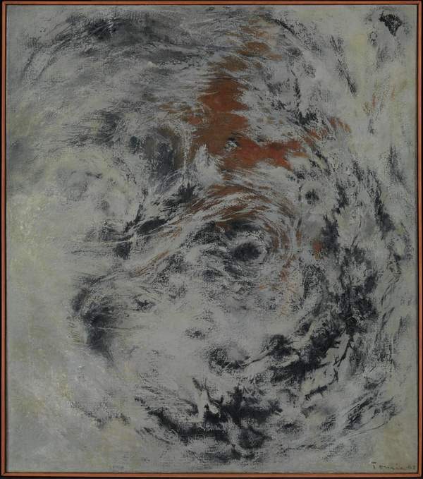 ‘Untitled (from the series Blind Paintings)‘, Tomie Ohtake, 1962 | Tate