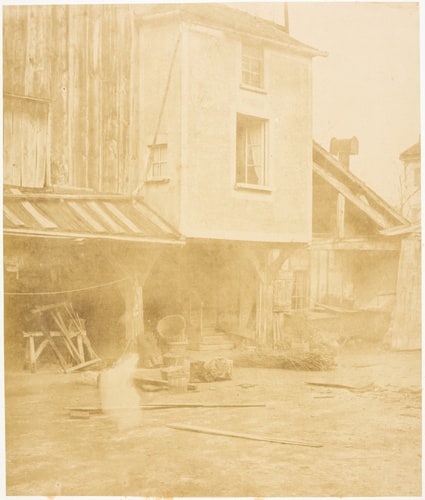 Manufacture de Sèvres, logement et atelier du charpentier, sur la route de Saint-Cloud à Meudon