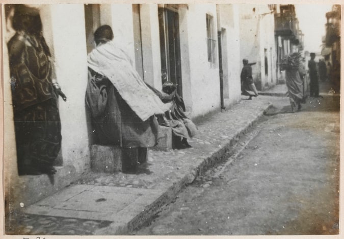 Scène de rue de Biskra