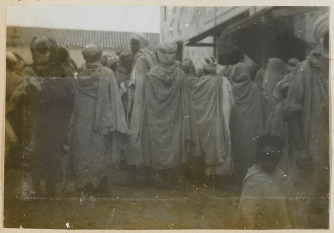 Scène de rue à Biskra