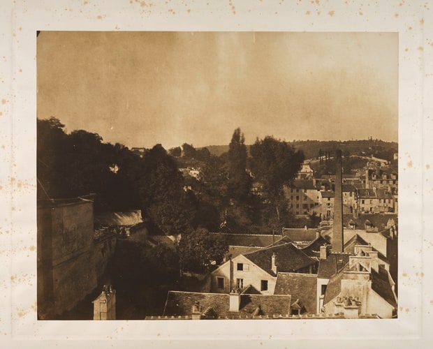 Vue de la ville de Sèvres prise d'une des fenêtres de l'aile occidentale de la manufacture
