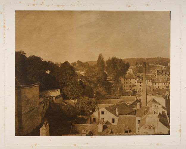 Vue de la ville de Sèvres prise d'une des fenêtres de l'aile occidentale de la manufacture