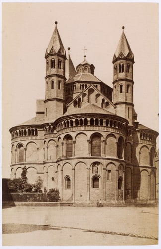Cologne, chevet de l'église apostolique