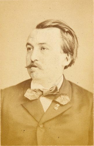 Portrait du peintre Gustave Doré, en buste, de face