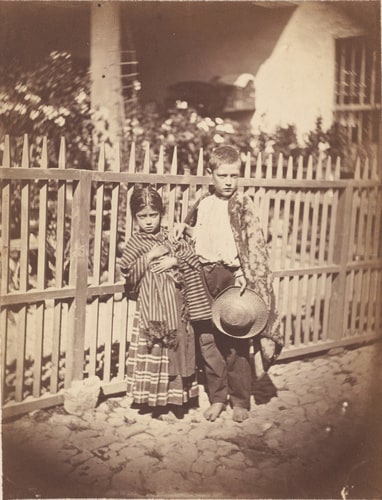 Deux enfants mexicains