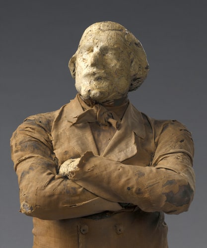 Maquette pour une statue de Gambetta destinée au Palais Bourbon