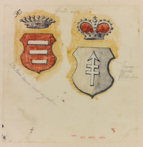 Deux écussons