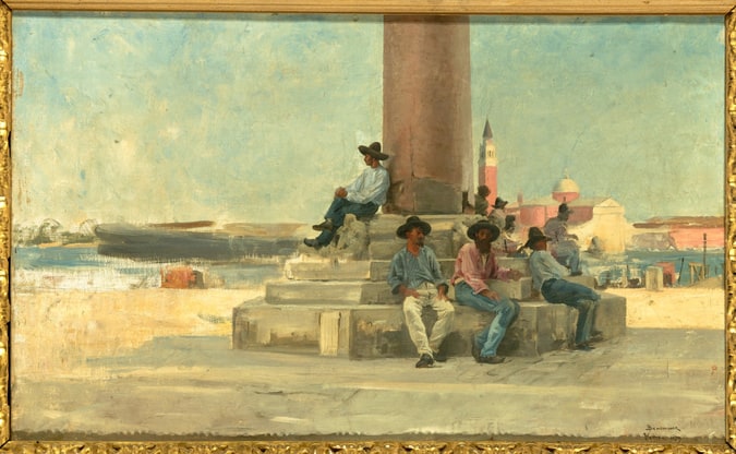 Le Repos des gondoliers