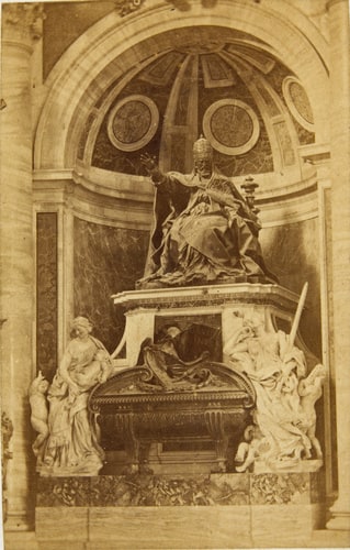 Le Tombeau du pape Urbain VIII, basilique Saint-Pierre de Rome