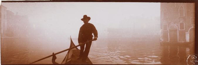 Gondolier à Venise