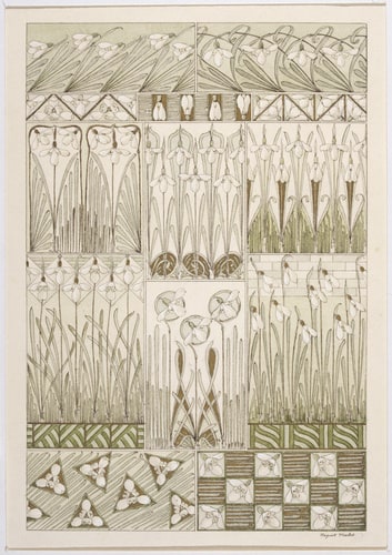 Motifs décoratifs floraux