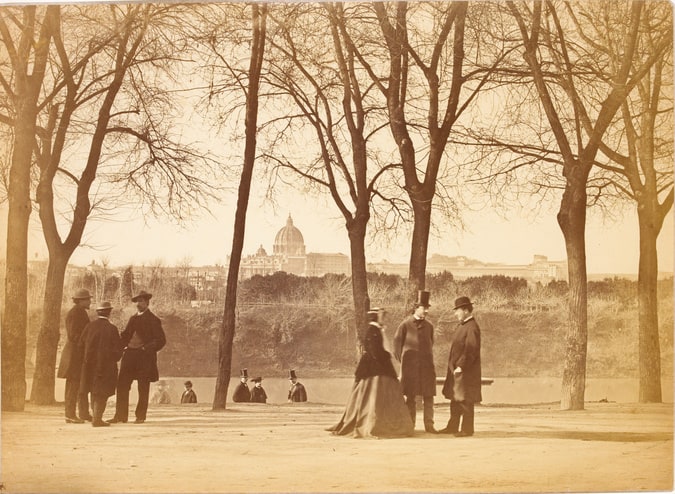 La Promenade de Ripetta, à Rome