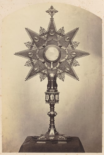 Ostensoir de vermeil (Maison Froment-Meurice)