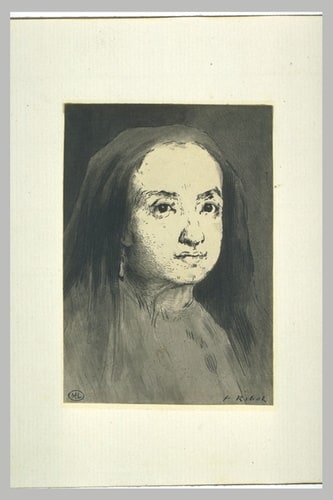 Buste de jeune femme