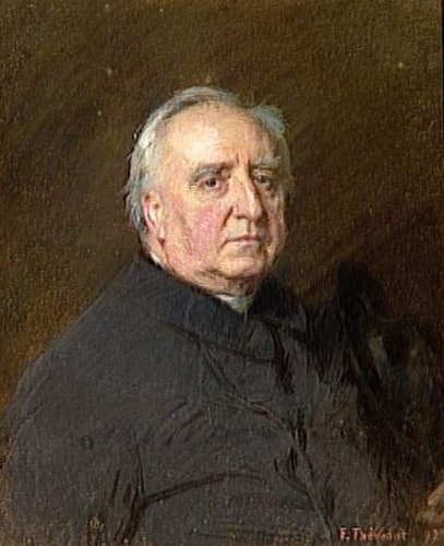 Portrait d'un écclésiastique en buste