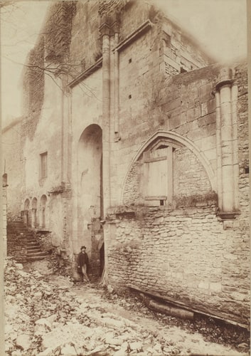 Ruines d'une église, Flavigny ?