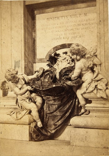 Bénitier, Basilique Saint-Pierre de Rome