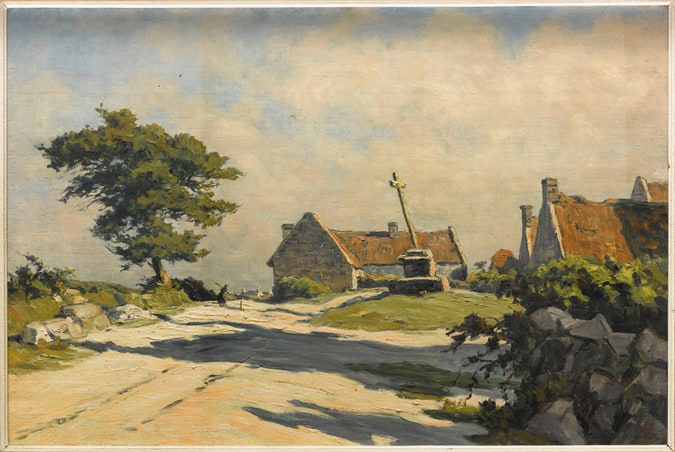 Ferme à la croix
