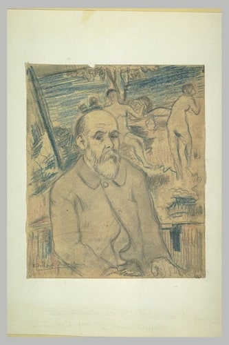 Le peintre Ker-Xavier Roussel en 1926