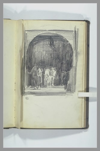 Scène nocturne