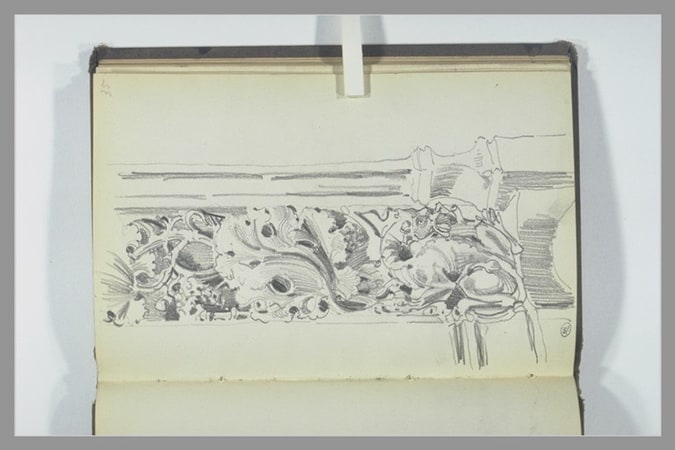 Etude d'élément architectural