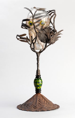 Vase "Piume di Pavone"