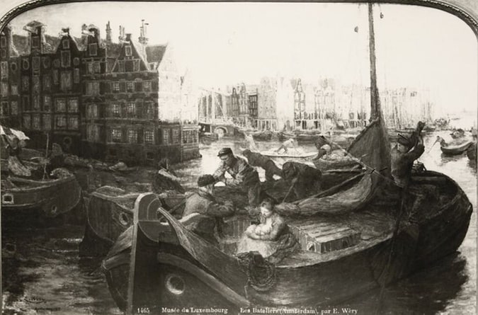 Les Bateliers, Amsterdam