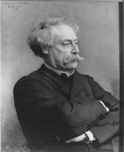 Portrait d'Alexandre Dumas fils