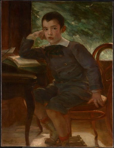 Portrait de Pierre Bracquemond enfant, fils de l'artiste