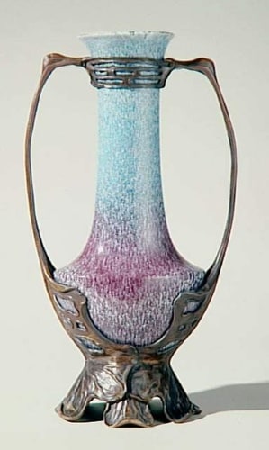 Vase et monture