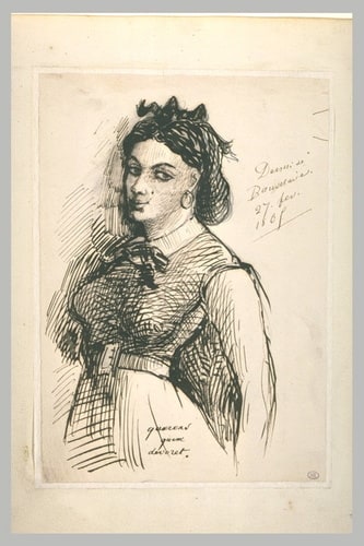 Portrait de Jeanne Duval
