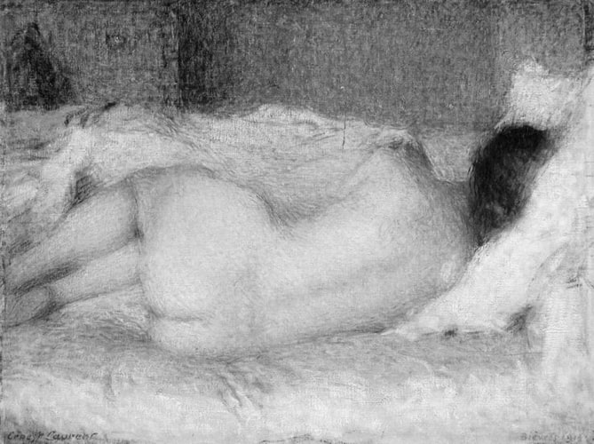 Femme nue couchée