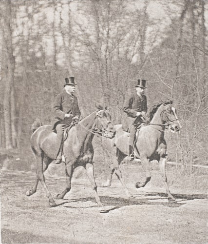 Mr le maréchal de Mac-Mahon et Mr le commandant de Kerdrel