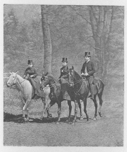 Mme la duchesse de Fitz-James, Mlle de Fitz-James, Mr le comte de Fitz-James