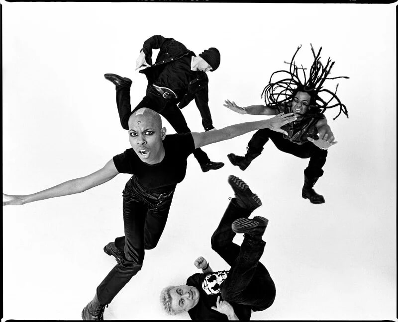 Skunk Anansie (Deborah ('Skin') Dyer; Martin ('Ace') Kent; Cass Lewis; Mark Richardson)