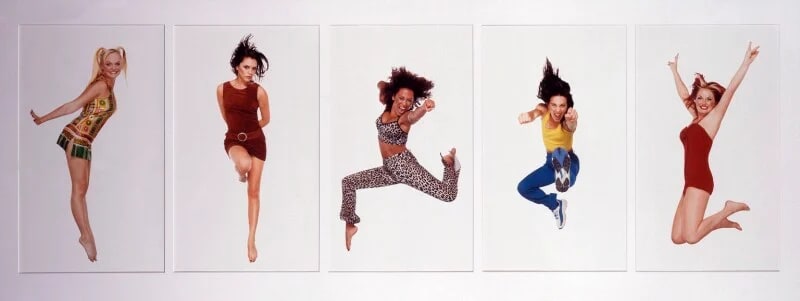 Spice Girls (Emma Bunton; Victoria Beckham; Mel B; Mel C; Geri Halliwell)