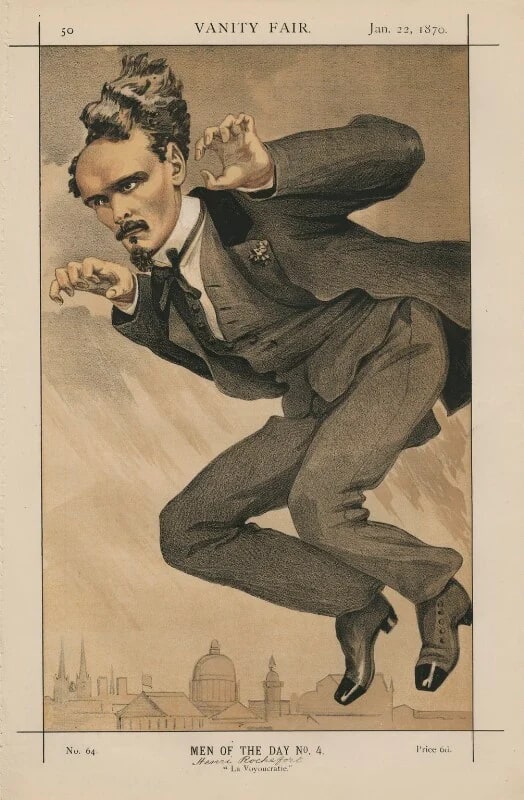 Victor Henri Rochefort, Marquis de Rochefort-Luçay ('Men of the Day No. 4.')