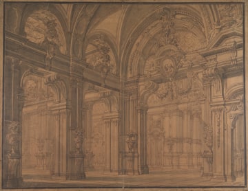 An Architectural Composition (Design for Theatrical Scenery)