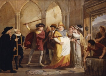 A scene from the Merry Wives of Windsor