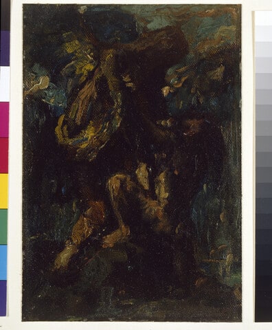 Jacob wrestling with the Angel