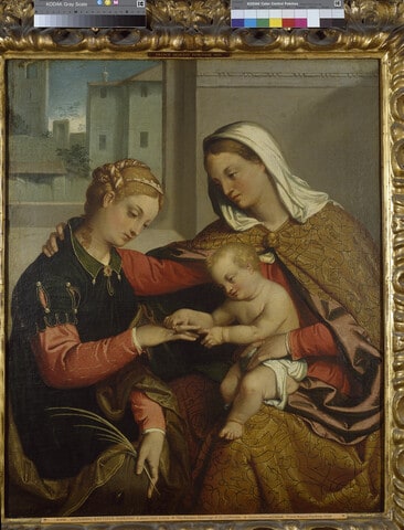 The Mystic Marriage of St Catherine