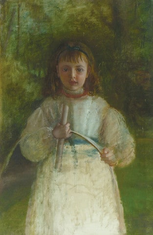 Girl with a Hoop