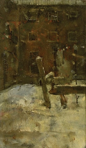 Barrack Yard in Winter