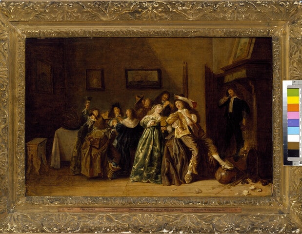 Merry Company in an Interior