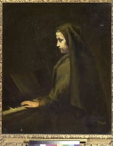 A Woman Seated at the Piano