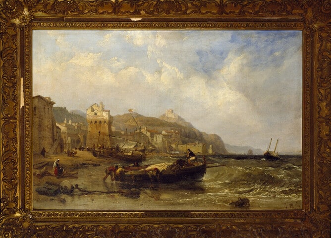 A View of Vietri in the Gulf of Salerno