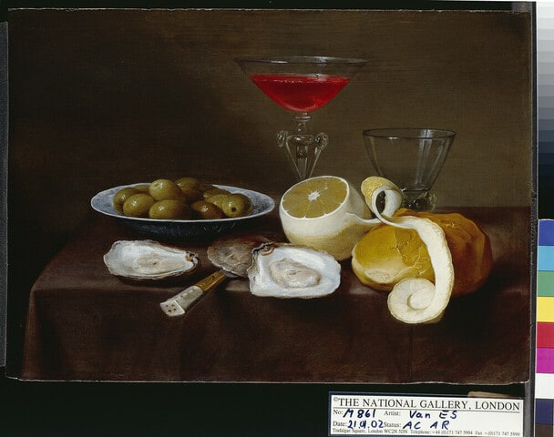 Still Life with oysters