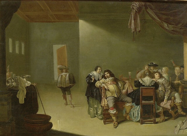 Merry Company in an Interior
