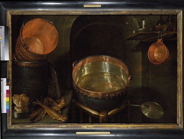 Still Life of Kitchen Utensils