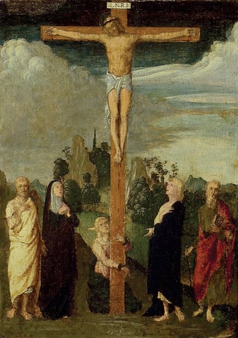 The Crucifixion with the Virgin Mary and St John